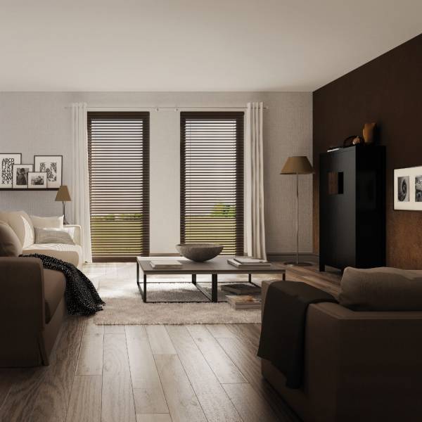 Store venitien en lames d'aluminium de 25 mm